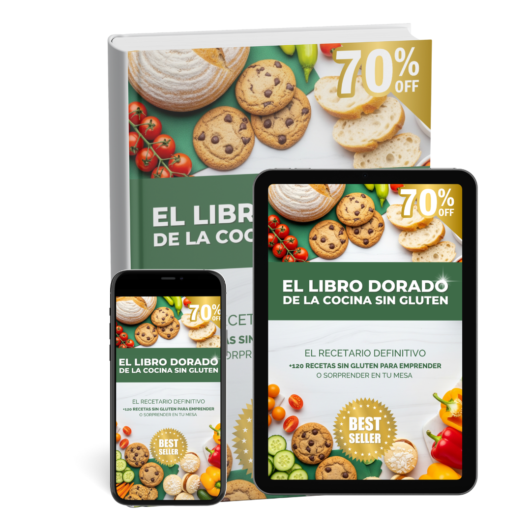 🥖✨ EL LIBRO DORADO DE LA COCINA SIN GLUTEN💰